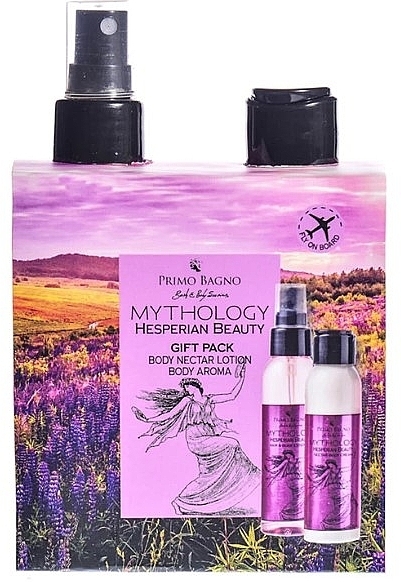 Набір - Primo Bagno Mythology Hesperian Beauty Gift Pack (b/lot/100 ml + b/spray/100 ml) — фото N1
