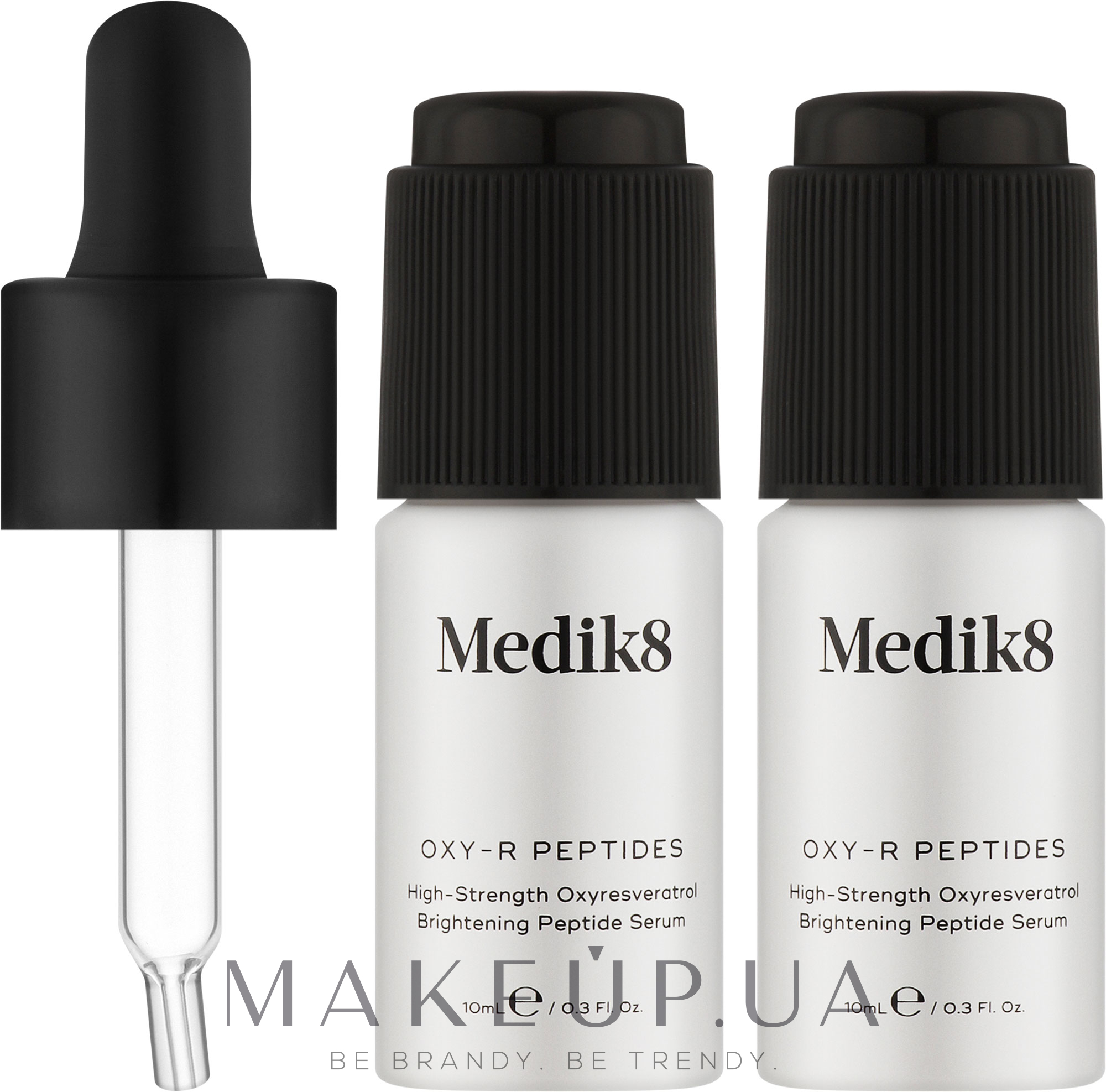 Пептидна сироватка для обличчя проти пігментації - Medik8 Oxy-R Peptides — фото 2x10ml