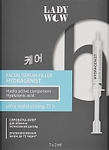 УЦЕНКА Сыворотка-филлер для лица - Lady Wow Hydragenist Serum Set (мини) * — фото N2