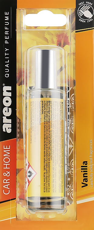 Аромадиффузор для авто "Ваниль" - Areon Perfume Vanilla — фото N1