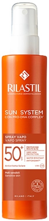 Солнцезащитный спрей для тела - Rilastil Sun System Vapo Spray SPF50+ — фото N1