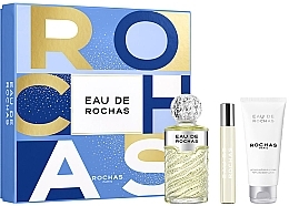 Парфумерія, косметика Rochas Eau De Rochas - Набір (edt/100ml + edt/20ml + b/lot/100ml)