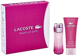 Парфумерія, косметика Lacoste Touch of Pink - Набір (edt/30ml + b/lot/100ml)