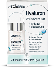 Сироватка для обличчя "Активний гіалурон + пружність" - Pharma Hyaluron (Hyaluron) Pharmatheiss Cosmetics Active Concentrate Anti-wrinkle + Volume Filler — фото N2