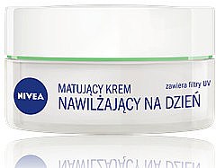 Духи, Парфюмерия, косметика Крем дневной матирующий для жирной и смешанной кожи лица - NIVEA Aqua Effect