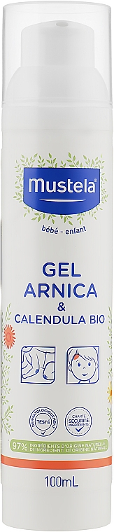 Гель Арніка від синців та опіків з органічною календулою - Mustela Gel Arnica & Calendula Bio — фото N1