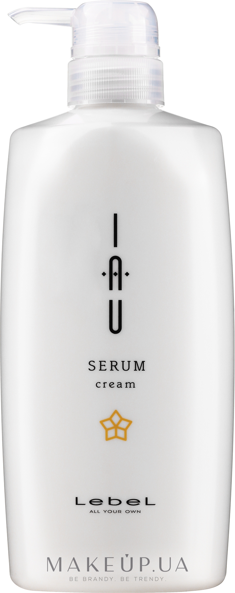 Аромакрем для увлажнения и разглаживания волос - Lebel IAU Serum Cream — фото 600ml