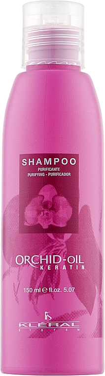 Шампунь для волосся з маслом орхідеї - Kleral System Orchid Oil Shampoo 