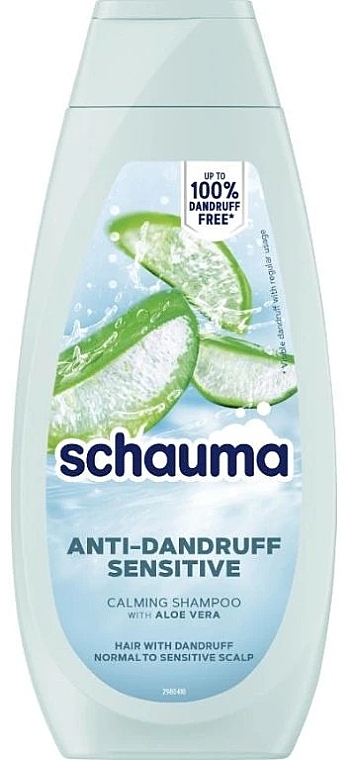 Шампунь проти лупи заспокійливий - Schauma Anti-Dandruff Sensitive Calming Shampoo — фото N1