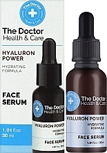Сыворотка для лица - The Doctor Health & Care Hyaluron Power Face Serum — фото N2