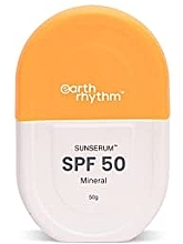 Парфумерія, косметика Мінеральна сонцезахисна сироватка SPF 50 - Earth Rhythm Mineral Sunserum SPF 50
