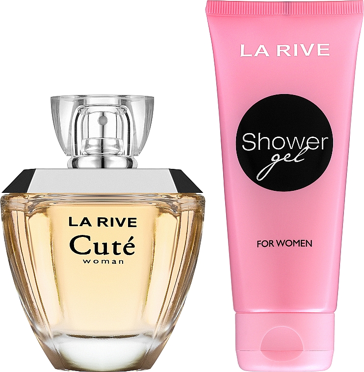 La Rive Cute Woman - Набор (edp/100ml + sh/gel/100ml) — фото N2