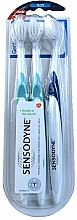 Набір зубних щіток, м'які - Sensodyne Gentle Care Soft Toothbruhs — фото N1