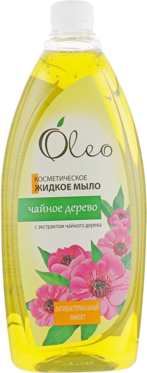 Косметическое жидкое мыло "Чайное дерево" - Oleo — фото N3