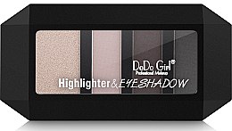 Палетка для макияжа - DoDo Girl Eyeshadow & Highlighter — фото N2