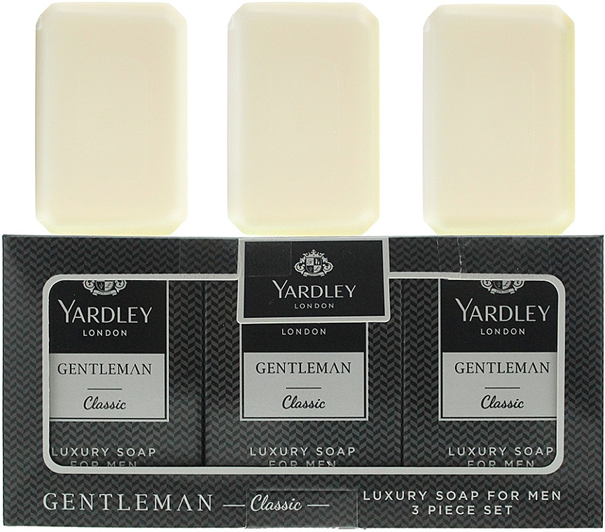 Yardley Gentleman Classic - Набор (soap/3x90g) — фото N2