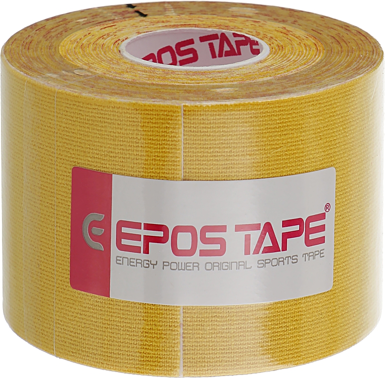 Кинезио тейп "Желтый" - Epos Tape Original — фото N1