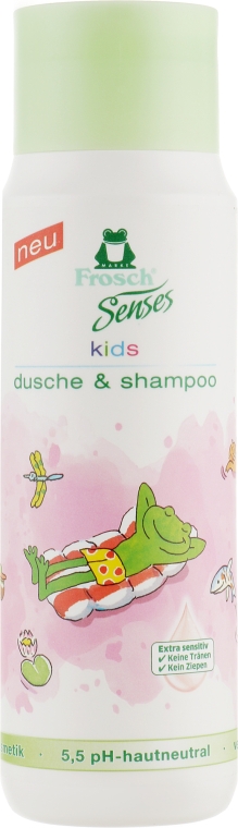 Дитячий гель-шампунь - Frosch Senses Kids Gel Shampoo 