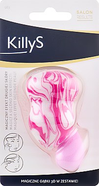 Набор спонжей для макияжа, 963963, бело-малиновый+розовый - KillyS — фото N1