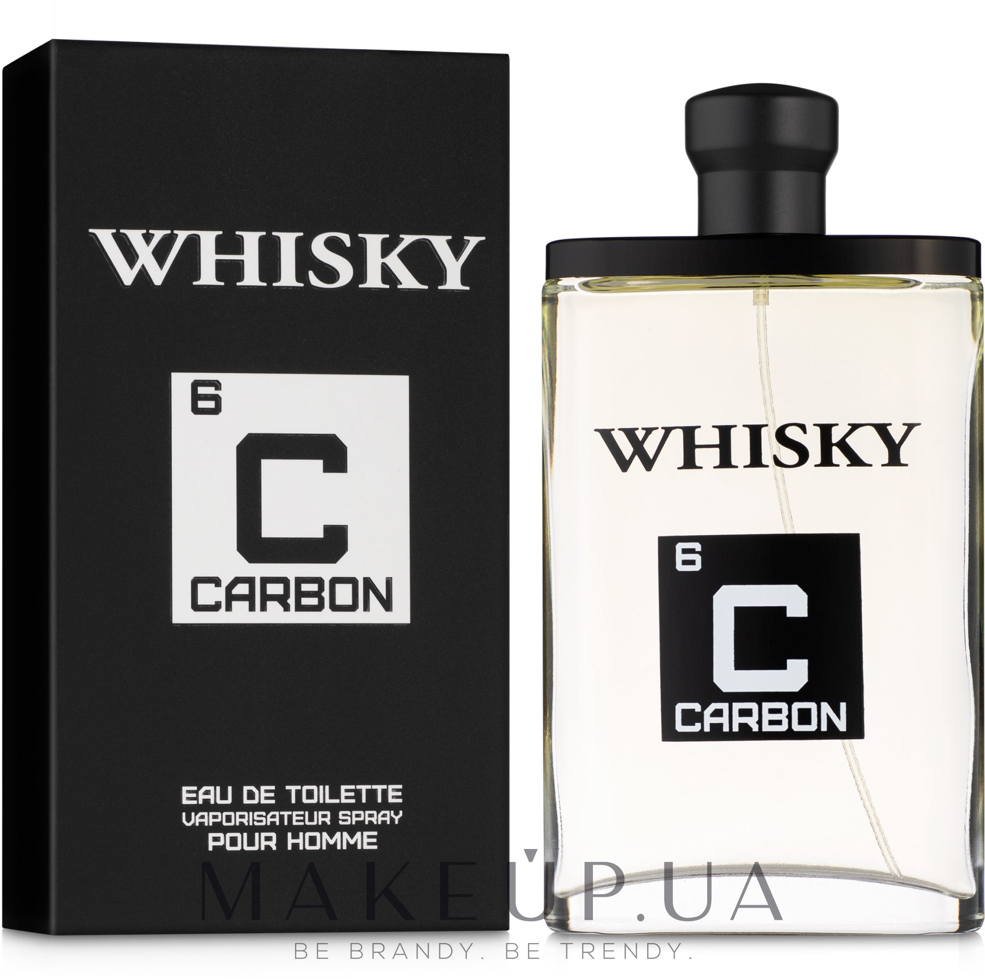 Evaflor Whisky Carbon Pour Homme - Туалетная вода — фото 100ml