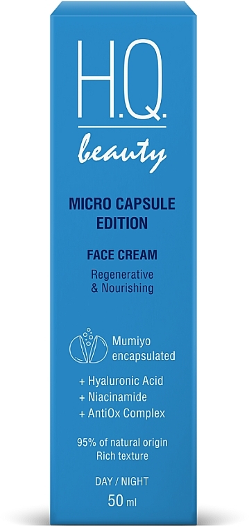 Крем для обличчя "Регенерація та живлення" - H.Q.Beauty Micro Capsule Edition Face Cream — фото N3