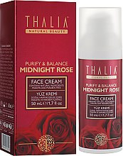 Духи, Парфюмерия, косметика Нормализующий крем для лица с розовой водой - Thalia Midnight Rose Face Cream