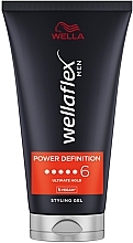 Парфумерія, косметика Гель для волосся оптимальної фіксації - Wella Wellaflex Men Power Definition Ultimate Hold Styling Gel