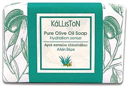Духи, Парфюмерия, косметика Традиционное мыло с экстрактом алое - Kalliston Traditional Pure Olive Oil Soap Hydration Sense