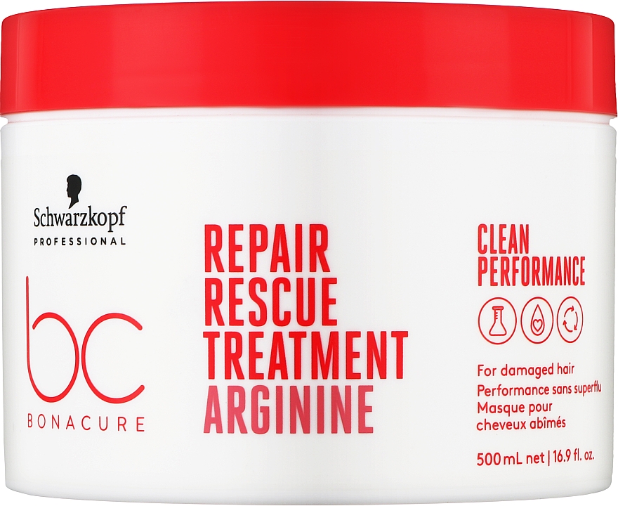 Маска для поврежденных волос - Schwarzkopf Professional Bonacure Repair Rescue Treatment Arginine — фото N4