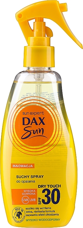Сухой спрей для загара - Dax Sun Dry Spray SPF 30 — фото N1