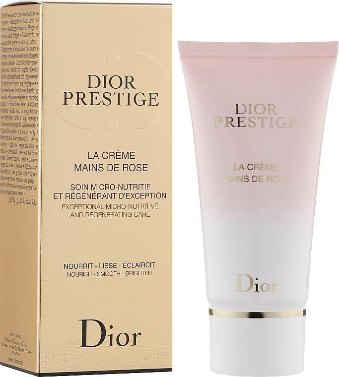 Крем для рук - Dior Prestige La Cream Mains De Ros — фото N2
