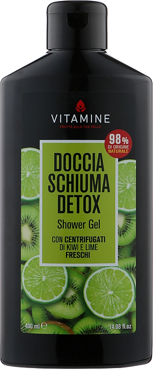 Гель для душу "Детокс" - Athena's Erboristica Vitamine Detox Shower Gel — фото N1