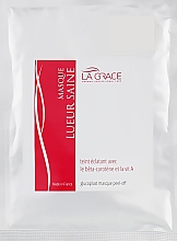 Увлажняющая альгинатная маска для лица "Сияющий эффект" для гладкости и сияния кожи - La Grace Masque Lueur Saine — фото N3