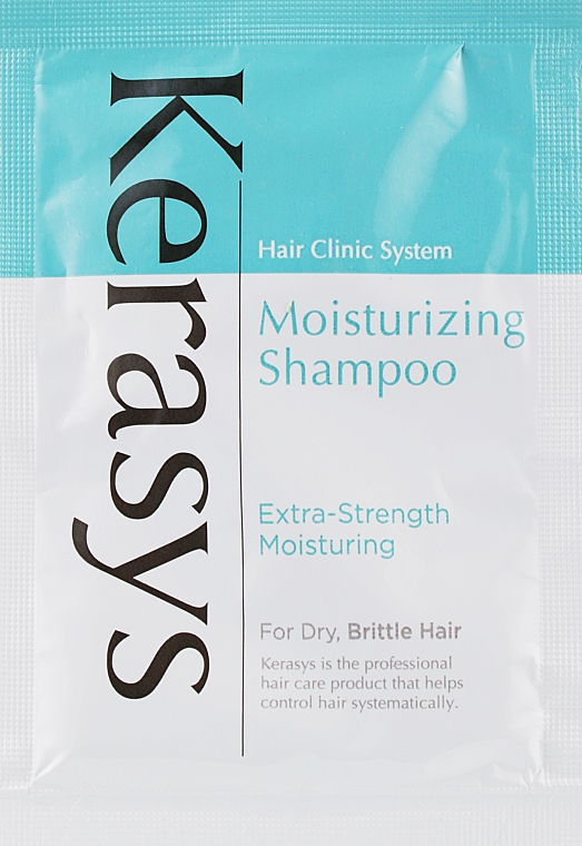 Шампунь зволожувальний - KeraSys Hair Clinic Moisturizing Shampoo (пробник) — фото N1