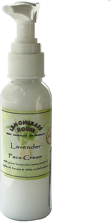 Крем для лица "Лаванда" с дозатором - Lemongrass House Lavender Face Cream