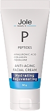 Антивозрастной крем с гиалуроновой кислотой, пептидами и коллагеном - Jole Peptides Anti-Aging Facial Cream — фото N1