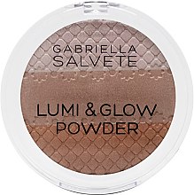 Духи, Парфюмерия, косметика Бронзер для лица - Gabriella Salvete Lumi & Glow Powder