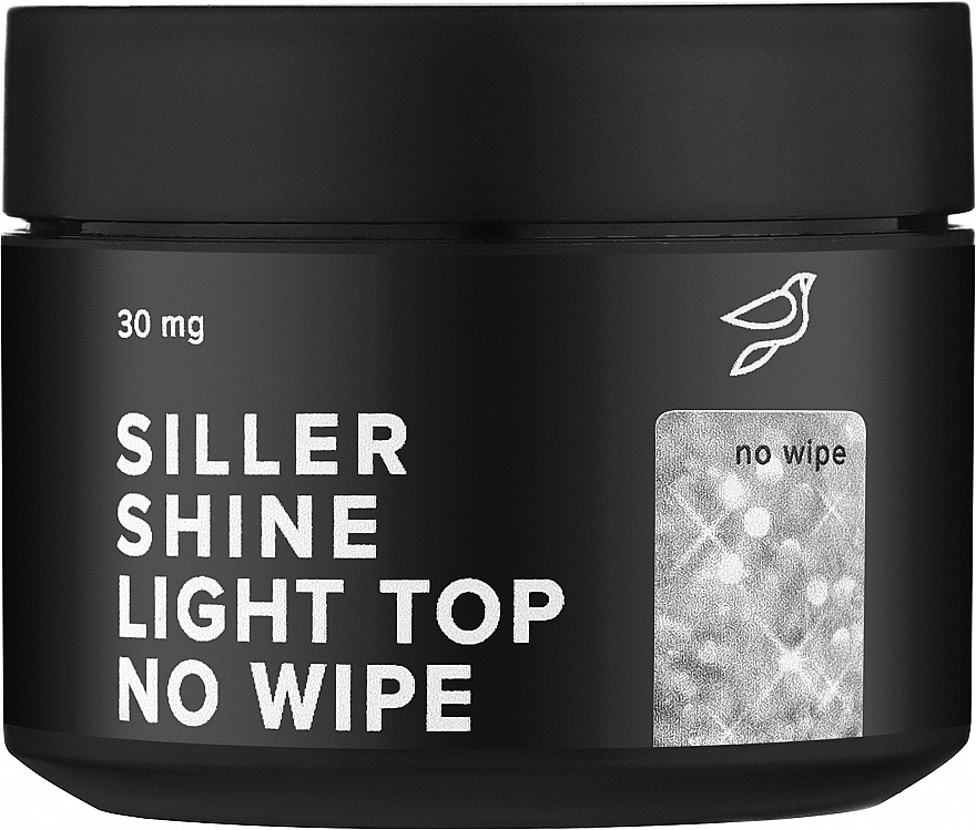 Топ для гель-лака - Siller Professional Shine Top Light No Wipe  — фото N3