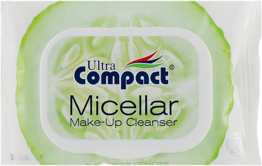 Вологі серветки для зняття макіяжу - Ultra Compact Micellar Make-Up Cleanser — фото N1