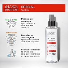 Флюїд для інтенсивного живлення та догляду за волоссям - JNOWA Professional Fluid Oil — фото N2