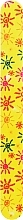 Духи, Парфюмерия, косметика Пилочка для ногтей 2-функциональная прямая цветная, 7446, желтая с солнцем - Top Choice