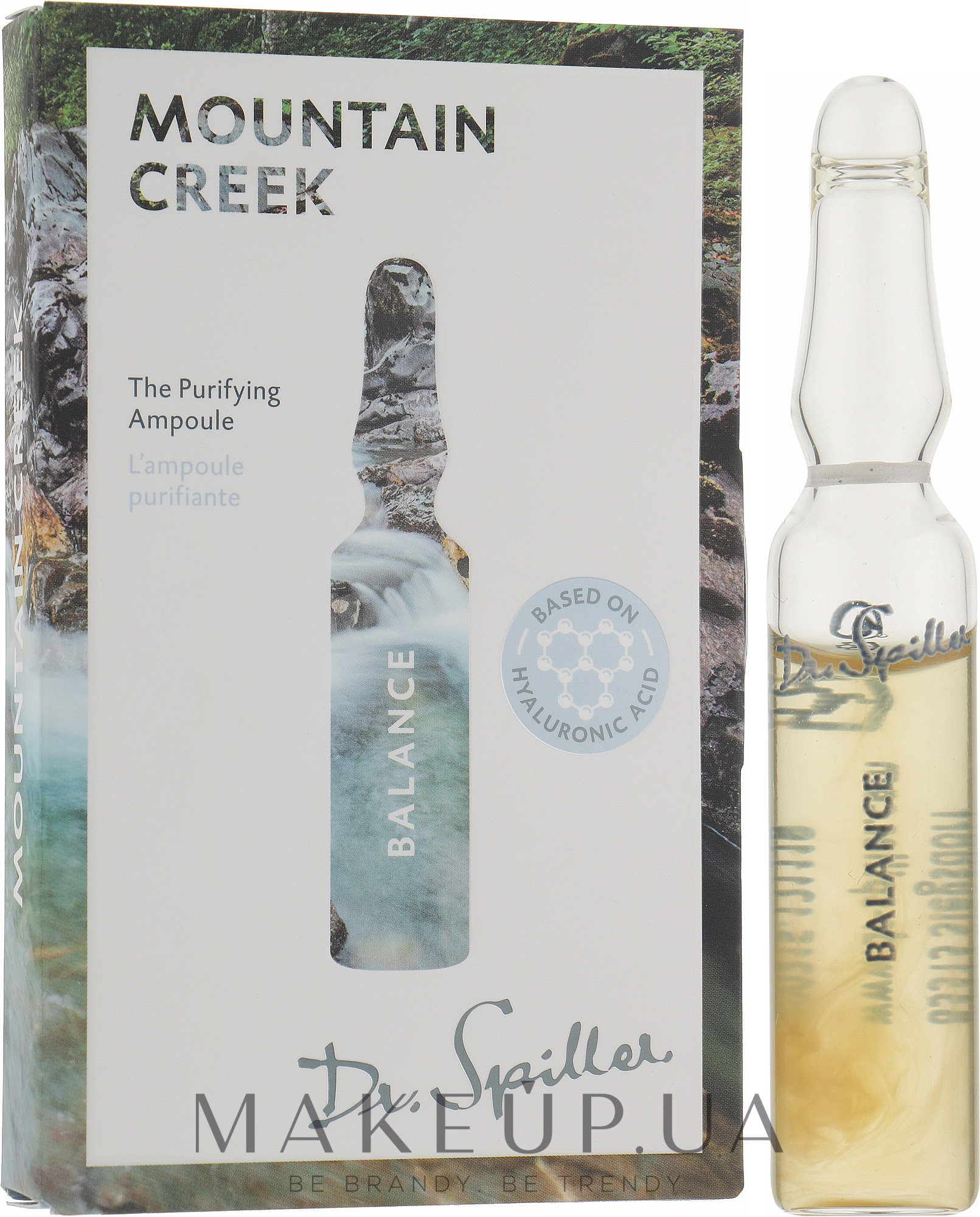 Ампульный концентрат очищающего действия - Dr. Spiller Balance Mountain Creek The Purifying Ampoule — фото 2ml