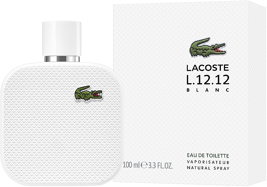 Eau De Lacoste L. 12.12 Blanc - Туалетна вода — фото N2