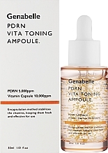 Тонизирующая ампула для лица - Genabelle PDRN Vita Toning Ampoule — фото N2