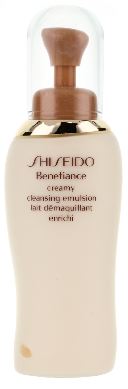 Эмульсия для снятия макияжа - Shiseido Benefiance Creamy Cleansing Emulsion 