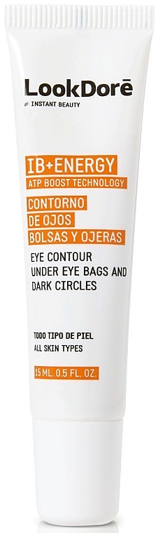 Легкий крем-флюид для области вокруг глаз - LookDore IB+Enrgy Eye Contour Cream — фото N1