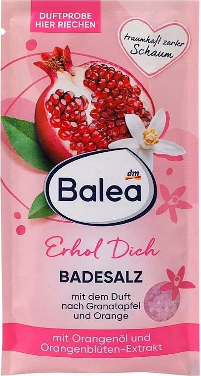 Сіль для ванн "Релакс" - Balea Erhol Dich Bath Salt — фото N1