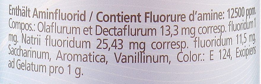 Гель з амінофторидом, для інтенсивної профілактики карієсу - Paro Swiss Amin Fluor Gel — фото N5