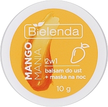 Бальзам-маска для губ "Манго-мания" - Bielenda Lip Care Sleeping Mask — фото N1