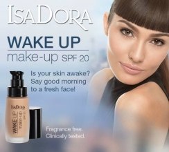 Тональна основа - IsaDora Wake Up Make-Up Foundation SPF 20 — фото N2